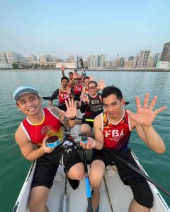 dubai dragon boaters give itac2 5/5 for their paddles